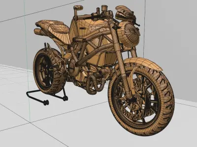 DUCATI MOTOCYCLE 3D model