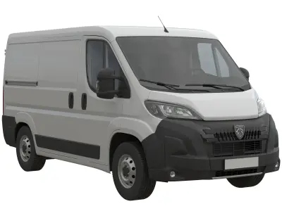 2024 Peugeot BOXER  L1H1 Detailed interior 3D model