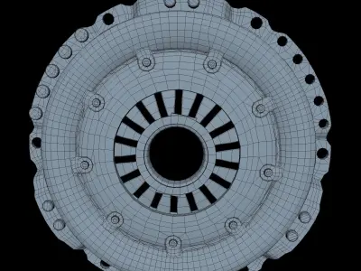 Clutch Basket Luk Middle SM 3D model