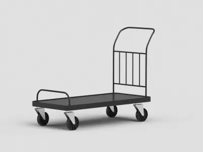 Roller Handcart 3D model