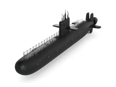 submarine 3D model by lananh-24101993