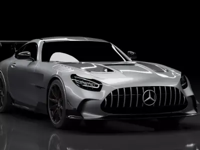 Mercedes AMG GT Black Series 2021 3D model