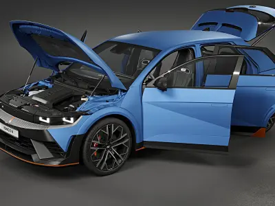 2025 Hyundai Ioniq 5 N 3D model purchase