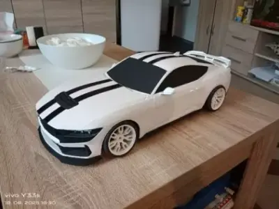 Mustang Dark Horse RC Car 3D print model by alagboprecious