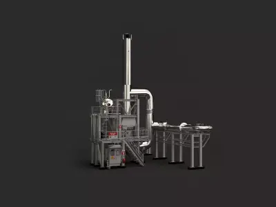 CALDERA industrial machine 3D model