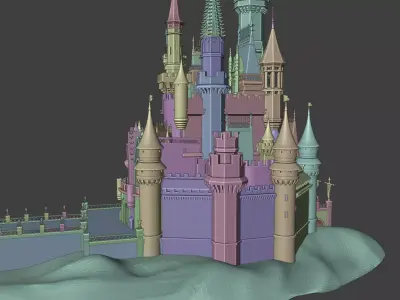 castle in 3d  3D model