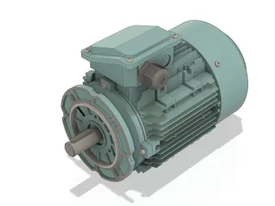 3 Phase AC induction motors - Frame size 90L 3D model