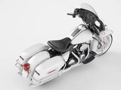 Generic Classic Motorcycle 04 3D model