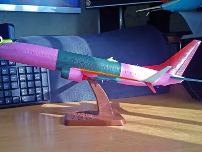 121114 Model kit Boeing 737-800 Split Scimitar Up 3D print model