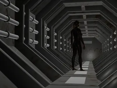 Scyfy environment 3D model