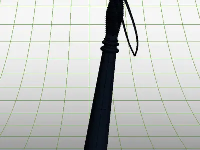 Police Baton 3D model buy