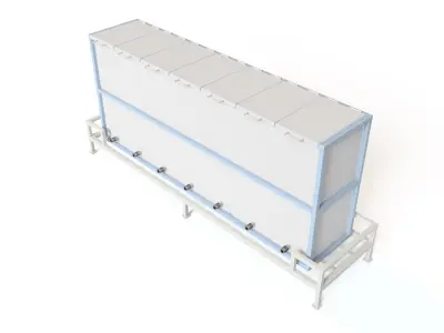 LIQUID STORAGE CABINET Low-poly 3D model