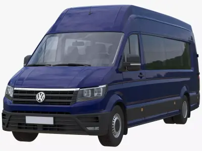  VW Crafter50 2Gen L5H4 MiniBus 3D model