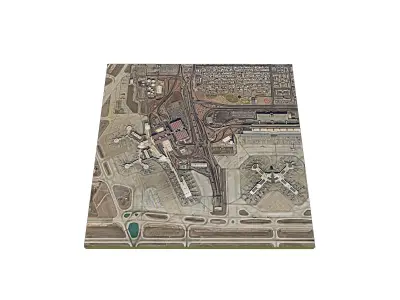 McCarran International Airport - High Resolution Model  3D model