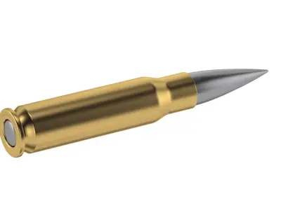 Bullet 762x51mm NATO 3D model
