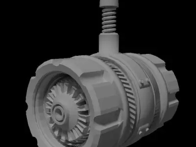 hammer sci fi Free 3D model