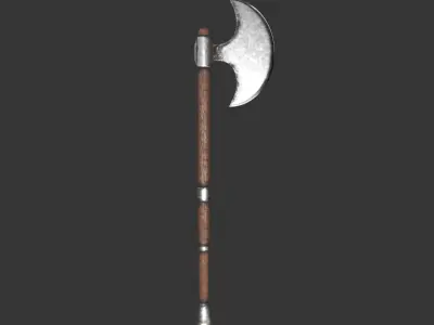 Medieval Collection Weapons Axes 3D Model Pack