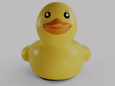 BABY BATH BODY Low-poly 3D model