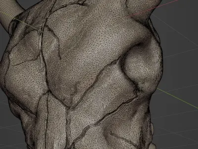 Bull Skull 3D model