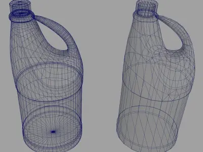 rusty cleaning tools 3D Model Pack