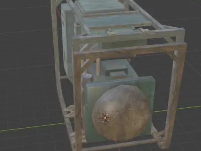 generator  Low-poly 3D model