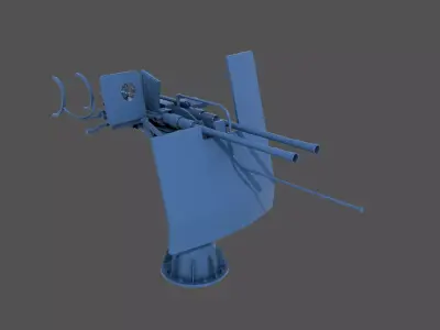 Flak 38 - Commercial license - 1-48 scale 3D print model