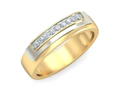 Wedding Ring  3D print model 109