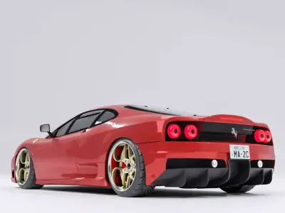 Ferrari 360 speciale concept  Free 3D model