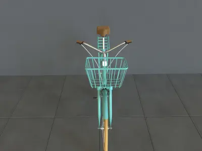 Classic Bike 3D model