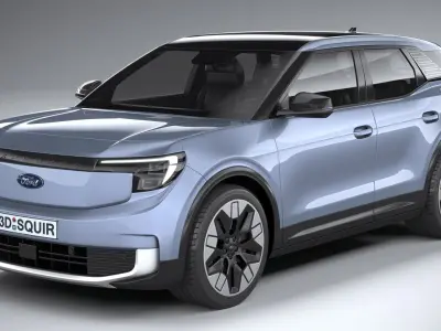 Ford Explorer 2024 3D model