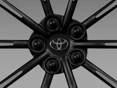 Toyota 86 G rim 3D model