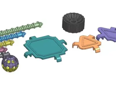  breaded toy 3D model