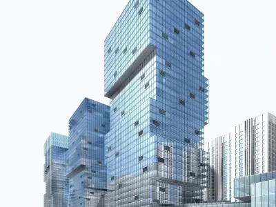 Office Building 3D model 227