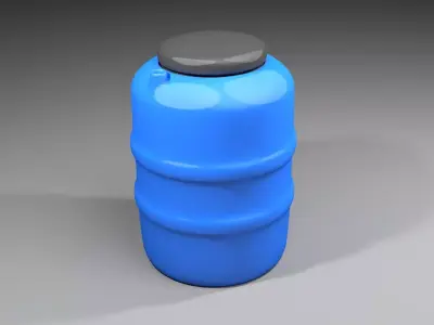 Plastic Water Tank 3 3D model