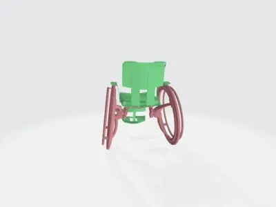 Carl WheelChair - Detroit becomes human Free 3D model