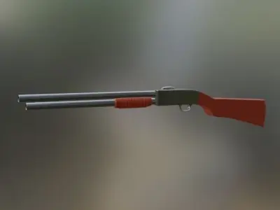 SHOTGUN - POMPALI TUFEK-BICAK 3D model