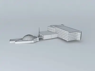 Mendes-France area Free 3D model