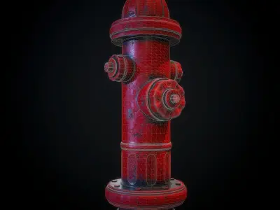 Fire Hydrant 3D model get