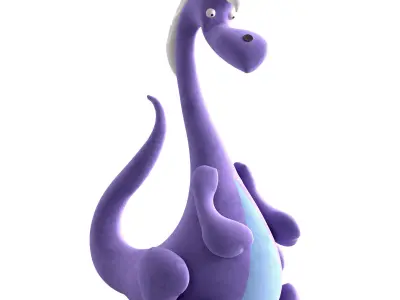 dinosaur 3D model 10