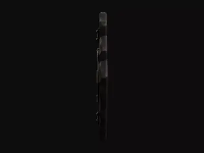 Clock  Low-poly 3D model