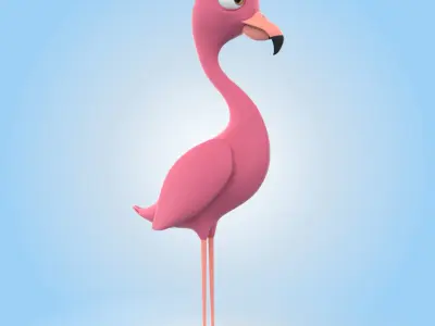 Falmingo 3D model