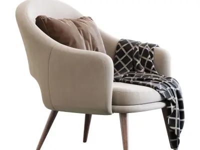 Deephouse Magrib armchair 3D model