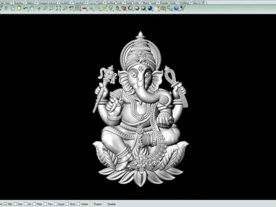 Ganesh Artwork-29 3D print model