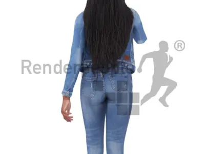 Amber Animated 002 Walking Calling