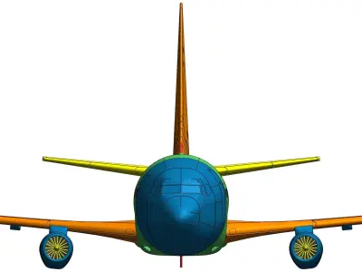 233111 Model kit Boeing 737-200 Up 3D print model