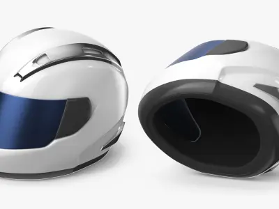  Full Face Motorcycle Helmet with Reflective Visor 