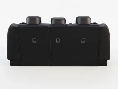 Car Seat 3D model V2