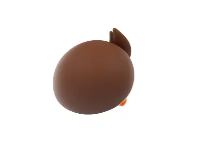 Prop160 Owl Head 3D model