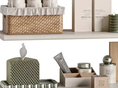 Bathroom Accessories 38 3D model