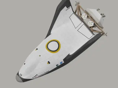 X-38 Crew Return Vehicle 3D model